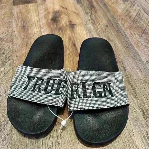 True Religion Meyer Pool Slide Size 8 - Picture 1 of 7